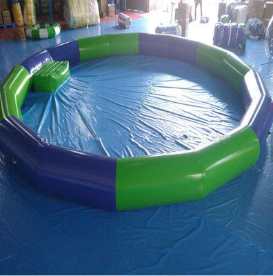 Piscina de grande resistência do PVC, PVC Lap Pool inflável 4.5M*4.5m para o material da piscina das crianças