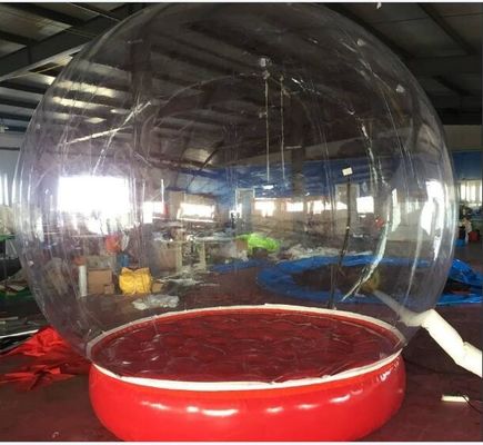 Barraca vermelha inflável da bolha da bola inflável da mostra da bolha para a barraca da exposição 2M D Inflatable Bubble Camping