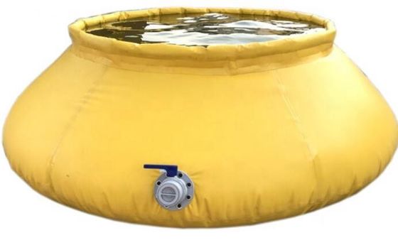 Autossuficiente tanque de água da cebola de encerado do PVC para o tanque de terra arrendada da água do armazenamento da água da chuva