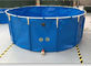 O PVC revestiu o aquário personalizado de encerado, aquário dobrável do aquário frio da resistência 3200L