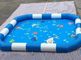 Piscina inflável portátil exterior interna inflável feita sob encomenda 3.5M*3.5M Swimming Pool Material