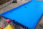 GV quadro do metal da piscina dos 10M X do PVC dos 10M para o verão inflável