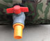 Tanque de armazenamento da água do PVC do exército para a luta contra agrícola 1000L a irrigação e o incêndio