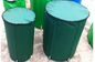 Tambores de chuva do jardim do PVC da estufa, tanques de água portáteis plásticos dobráveis dos tambores 150L da água