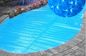 cobertura de aquecimento solar da tampa da piscina 500um azul para acima da tampa solar privada à terra da associação