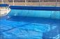 Anti - tampa solar da associação da cobertura azul solar UV da bolha do PE da cor da tampa da piscina de 100um 200um