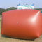 o PVC de 1.5mm revestiu de encerado de Ton Biogas Sstorage Tank Methane de gás do tanque o tanque 1000 de armazenamento portátil