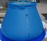 tanque dobrável da cebola de encerado do PVC de 1000L 0.9mm para a irrigação usada para armazenar o tanque de terra arrendada da água