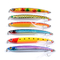 6 a vara das cores 10CM/14.4G 6#Hooks, plástico do peixe-gato atrai duramente à atração de naufrágio da pesca do lápis