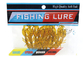 A pesca de Crystal Soft Shrimp Worm Bait seduz 6 cores 5.5CM 1.4g 10PCS/Bag