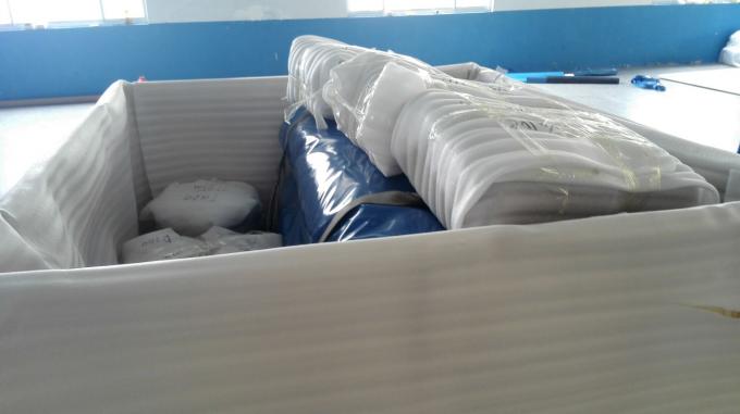 Recipiente dobrável macio industrial da água de chuva do PVC do tanque de água de encerado da tela