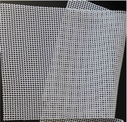 tapeçaria 570g que faz malha Mat Odorless Pvc Non Slip Mat Beige Color 1.65mx50m pelo rolo