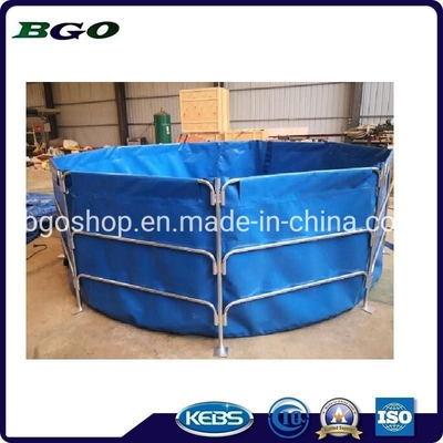 Piscina de peixe dobrável fácil de montar perfeita para espaços pequenos