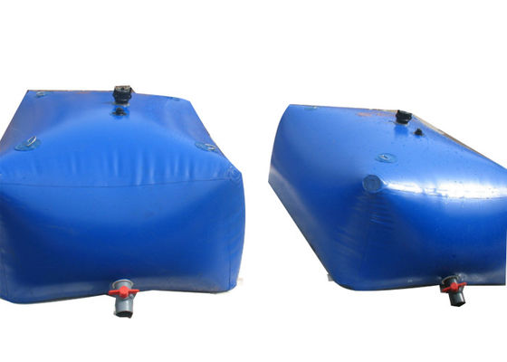 Os tanques de bexiga flexíveis da água de encerado do PVC do GV 6000L 0.7mm molham o tanque de terra arrendada usado à loja