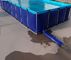Fogo laminado azul do aquário de encerado do GV - retardador para a piscicultura da cultura aquática 