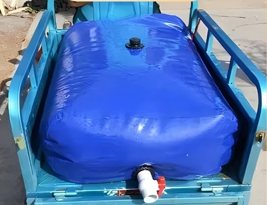 Tanque de água de lona personalizável para armazenamento e transporte de água seguro e protegido