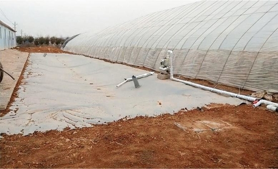 Recolha de água da chuva em estufas de PVC Tanque de armazenamento de água para irrigação agrícola