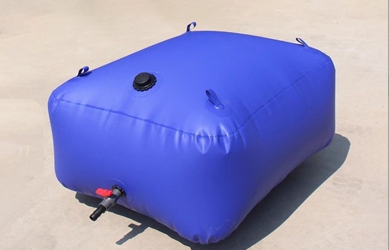 Tanques de água de PVC portáteis resistentes à seca e sacos de armazenamento de água de emergência para combate a incêndios