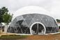 barraca de 5M Luxury Geodesic Dome com tubulações de aço e barracas do partido da abóbada da tampa transparente