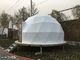 Barracas exteriores de acampamento de aço luxuosas transparentes do partido da abóbada da barraca da abóbada de 5M Geodesic Dome Tent