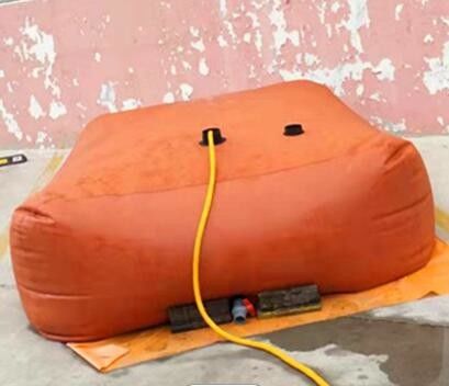 Tanques de água de PVC portáteis resistentes à seca e sacos de armazenamento de água de emergência para combate a incêndios