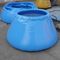 a cebola 5500L dá forma ao tanque que de armazenamento da água de encerado do PVC TPU os tanques de água portáteis molham o tanque de terra arrendada