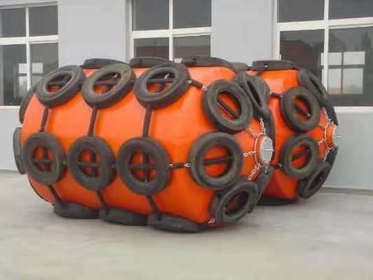 Fenders de barco de borracha inflável anti-abrasão Defesa pneumática