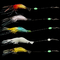 a pesca de gancho do camarão da falsificação 5.4g de 6cm seduz as iscas luminosas
