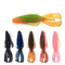 Do sem-fim biônico do silicone do camarão atrações de pesca macias 12 cores 8CM 4.5g 10PCS/Bag