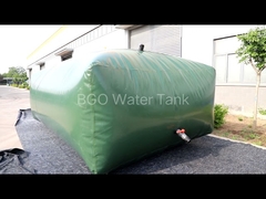 Tanque de armazenamento de água flexível em PVC Tarpaulin de 20.000 litros