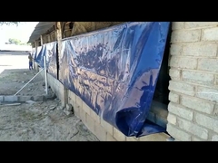 Lados de cortinas para galinhas
